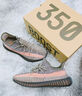 阿迪達(dá)斯（adidas）男鞋Yeezy350春夏氧化天使椰子鞋GW0089UK13.5碼49 曬單實(shí)拍圖