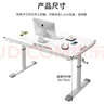 全品屋書(shū)桌學(xué)習桌升降桌升降電腦桌家用站立式工作臺手動(dòng)升降桌 手搖升降桌-80 曬單實(shí)拍圖