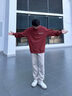 馬克華菲男士2025秋季美式潮流套頭衛衣簡(jiǎn)約運動(dòng)百搭新款休閑字母圓領(lǐng)上衣 曬單實(shí)拍圖