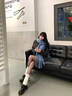 卡拉美拉（Caramella）黑透膚光腿神器秋冬加絨加厚裸感水光襪高腰收腹提臀打底褲襪 曬單實(shí)拍圖