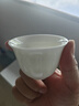 京東京造 茶具茶杯 功夫茶具整套羊脂玉杯子品茗杯簡(jiǎn)約辦公會(huì)客杯 6個(gè)裝 曬單實(shí)拍圖