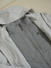 KOLON SPORT/可隆棉服三合一夾克 男子防水防風(fēng)透濕銀標(biāo)P棉戶外沖鋒衣 LHJK5WNT15-LG 淺灰 M 170/92A 曬單實(shí)拍圖