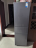 美的（Midea）220升三門(mén)三溫租房家用客廳宿舍小型冰箱三開(kāi)門(mén)節能省電低音運行以舊換新BCD-220TM【國家補貼】 曬單實(shí)拍圖