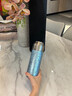 MOORMANLLY法國純鈦保溫杯男女士茶水分離泡茶杯養生鈦杯禮品燜茶杯生日禮物 【內外純鈦】冰晶藍330ml 曬單實(shí)拍圖