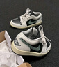 Jordan緩震休閑鞋男女喬丹AJ1 Jordan1運(yùn)動鞋 DC0774-001黑綠/黑白37.5 曬單實(shí)拍圖