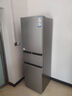 海爾（Haier）217升三門宿舍租房家用小冰箱小型抗菌凈味風(fēng)冷無霜一級能效節(jié)能BCD-217WGHC3E9S9家電國家補(bǔ)貼20% 曬單實(shí)拍圖