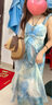 天丂民族風(fēng)項鏈復古鎖骨鏈陶瓷首飾項鏈女小眾閨蜜古風(fēng)毛衣鏈配裙子 中式風(fēng) 曬單實(shí)拍圖