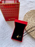 中國黃金（CHINA GOLD）黃金葫蘆吊墜男女足金福祿相伴掛墜項鏈節(jié)日520禮物送老婆送愛人 葫蘆吊墜+福字珠 約1g【黑繩】 曬單實拍圖
