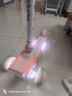 兒童電動(dòng)滑板車(chē)小孩可做可騎滑滑溜溜車(chē)男女孩充電款滑行車(chē)助力車(chē) 充電款+粉色+加大腳踏 音樂(lè )藍牙+炫酷燈光+靜音閃光輪 曬單實(shí)拍圖