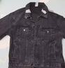 卡賓男裝 重工刺繡牛仔外套2025春夏新款20萬(wàn)針?biāo)柑?yáng)花刺繡 煤黑色01（闊版版型） L /175/50 曬單實(shí)拍圖