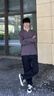 環(huán)球復古帆布鞋男款夏季透氣2025新款厚底增高鞋子男板鞋黑色 4 3 曬單實(shí)拍圖