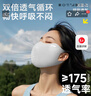 李寧防曬口罩面罩男女士冰絲防紫外線立體遮陽口罩跑步騎車透氣防蚊 曬單實拍圖