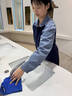德景天保潔工作服長(zhǎng)袖秋冬裝酒店客房PA服務(wù)員女物業(yè)家政阿姨清潔工套裝 【單上衣】綠色 4XL 曬單實(shí)拍圖