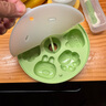 樂(lè )扣樂(lè )扣寶寶輔食模具嬰兒蒸糕模具硅膠貓爪可蒸發(fā)糕工具兒童米糕定型磨具 曬單實(shí)拍圖