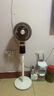 創(chuàng)維【全屋驅(qū)蚊】空氣循環(huán)扇家用電風扇落地扇2025新款大風量語音遙控輕音節(jié)能臥室小風扇Q522 白咖色 曬單實拍圖