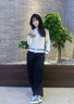 阿迪達(dá)斯 （adidas）originals品牌logo復(fù)古休閑運動開衫長袖針織衫女款漢玉白 漢玉白 M 曬單實拍圖