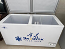 雪花（SNOWFLK）冰柜商用家用冷柜臥式大容量全冷凍柜展示柜 【598數顯】雙溫擴容款|一級節能 空柜溫度可達-30度丨銅管速冷低耗 曬單實(shí)拍圖