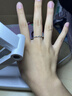 RHM莫比烏斯情侶對戒S925純銀活口刻字戒指男女款生日520禮物送女友 情侶戒指一對（玫瑰金色）+禮盒 曬單實(shí)拍圖