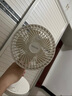 華凌美的【小風(fēng)扇】電風(fēng)扇風(fēng)寶usb充電扇家用吊扇小型米白壁掛便攜戶外露營節(jié)能桌面電扇WH-FTD12S1 曬單實拍圖