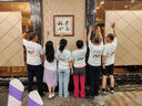 亨亞晟定制短袖t恤印logo文化衫初中幼兒園小學生團建同學聚會畢業(yè)班服 T恤團隊文化衫定制內容聯(lián)系客服 L 建議115-130斤穿著 曬單實拍圖