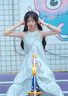 乖甜星海邊度假風(fēng)無袖掛脖連衣裙女學(xué)生2025時尚氣質(zhì)長款溫柔風(fēng)A字裙子a 掛脖連衣裙 M 【建議90-105斤穿】 曬單實拍圖