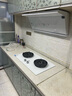 海爾（Haier）【小紅花燃氣灶】5.2kw天然氣雙灶家用臺嵌兩用 白色面板煙灶聯(lián)動(dòng) 68%高熱效率 Q2BEC(天)可調節 曬單實(shí)拍圖
