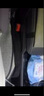 汽車座椅縫隙塞防漏條翻毛絨車載內(nèi)飾用品座椅邊縫條防漏夾縫塞防漏卡縫 黑色 一對(duì) 曬單實(shí)拍圖