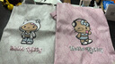 野獸派家居（tbh）三麗鷗Hello Kitty仿皮革亮片托特包女士單肩包購物斜挎包禮物 曬單實(shí)拍圖
