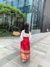 G.DUCK KIDS小黃鴨童裝漢服女童秋季2025新款女大童夏裝套裝馬面裙半裙兩件套 套裝 160 建議13~14歲(150-160cm) 曬單實拍圖