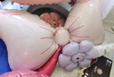 多美憶生日場(chǎng)景布置女孩生日氣球兒童道具氛圍裝飾快樂(lè )桌飄裝扮粉色套餐 曬單實(shí)拍圖