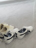 Onitsuka Tiger鬼?；凸懦毙\動(dòng)鞋男女平底鞋防滑透氣板鞋真皮運動(dòng)休閑鞋.5 白黑偏小半碼建議拍大半碼 43.5 曬單實(shí)拍圖