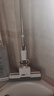 大衛(wèi)膠棉拖把33cm海綿頭桿長132cm2頭M11 PVA膠棉滾輪式雙排擠水 曬單實拍圖