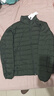 優(yōu)衣庫男裝高級輕型羽絨茄克羽絨服外套休閑夾克470067 57 深橄欖色 L /175/100A 曬單實(shí)拍圖