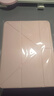 奧思妙適用ipad保護殼2025新款11代10/9保護套ipadair7/6/5平板pro帶筆槽4蘋(píng)果防彎6摔10.2寸8輕薄3十y折 面蓋可吸附【Y+3折-粉色】 2025款ipad第11代【A16 曬單實(shí)拍圖
