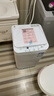 美的（Midea）迷你洗衣機(jī) MB30V21EPLUS 3KG嬰兒小型兒童內(nèi)衣洗衣機(jī) 全自動波輪 省電 健康除螨宿舍 以舊換新 曬單實拍圖