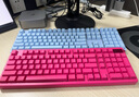 惠普（HP）GT98機械鍵盤(pán)無(wú)線(xiàn)有線(xiàn)藍牙三模gasket客制化電競游戲鍵盤(pán)辦公電腦 蘇梅紅圣代冰淇淋軸沉金定位板 曬單實(shí)拍圖