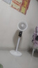 美菱（MeiLing）電風(fēng)扇/空氣循環(huán)扇/家用落地扇/臺(tái)立兩用對(duì)流風(fēng)扇/交流定頻遙控語音定時(shí)換氣扇MPF-DG2689白色款 曬單實(shí)拍圖