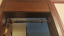 特步（XTEP）家用單杠室內(nèi)引體向上器兒童成人免打孔門上健身器材運動吊桿 短  曬單實拍圖