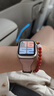 MSSM適用蘋果手表表帶女款小蠻腰真皮apple watch表帶iwatch Ultra3/S11/10/9/8/Se3-粉色38/40/41mm 曬單實拍圖