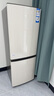 海爾（Haier）冰箱出品雙開門二門177升冰箱家用小型冰箱租房省電不占地冷藏冷凍統(tǒng)帥家用小冰箱 以舊換新 177升雙門冰箱節(jié)能省電 兩天約用1度電 曬單實(shí)拍圖