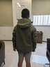 真維斯（JEANSWEST）三合一沖鋒衣男士春秋季戶(hù)外運動(dòng)可拆卸外套保暖內膽抓絨衣夾克 曬單實(shí)拍圖