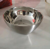 美廚（maxcook）316不銹鋼碗 湯碗雙層隔熱 餐具面碗13.5cm MCFT6128 曬單實(shí)拍圖