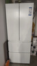 海爾（Haier）冰箱416升超薄零距離自由嵌入式60cm內法式多門(mén)四開(kāi)雙門(mén)小紅花系列一級能效雙變頻大容量國家補貼 416L+健康黑金凈化+母嬰三擋變溫+WiFi智控 曬單實(shí)拍圖