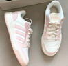 adidas ENTRAP美式校園風(fēng)運(yùn)動(dòng)板鞋男女少年感復(fù)古籃球鞋阿迪達(dá)斯 白色/粉色   39 曬單實(shí)拍圖