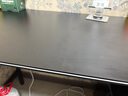 初學(xué)者電腦桌臺式家用電競游戲桌辦公書桌簡約書房寫字桌子折疊彈簧桌 折疊電競桌120*60【免安裝】黑紋 曬單實拍圖
