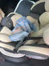 Heekin德國 兒童安全座椅汽車(chē)用0-4-12歲嬰兒寶寶360度旋轉ISOFIX硬接口 尊享灰(遮陽(yáng)棚+上拉帶+側保護) 曬單實(shí)拍圖