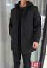 皮爾卡丹（pierre cardin）男士夾克中長款冬季加厚外套輕熟風商務休閑男裝連帽上衣保暖襖子 咖色 2XL 【適合150-170斤】 曬單實拍圖