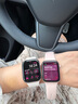 Apple/蘋果 Watch Series 10 智能手表GPS款46毫米玫瑰金色鋁金屬表殼淡桃粉色運動型表帶M/L MX2A3CH/B 曬單實拍圖