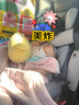 爸爸超人papahero兒童安全座椅增高墊3歲-12歲汽車用大童寶寶車載坐墊便攜式 灰色 曬單實拍圖