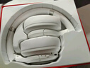 聯(lián)想（Lenovo）【熱銷100萬件】頭戴式無線藍(lán)牙耳機(jī)電競(jìng)游戲有線兩用重低音樂運(yùn)動(dòng)降噪通用蘋果小米手機(jī) TH10米白 曬單實(shí)拍圖